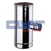 RACCORDO A TE 90° RIDOTTO AN PLUS Ø 100X80 MM