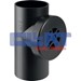 PEZZO D'ISPEZIONE 90° IN PE - Ø 75X75 MM