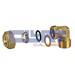 GOMITO MONOCONO/OR Ø 3/8M X 12 R562